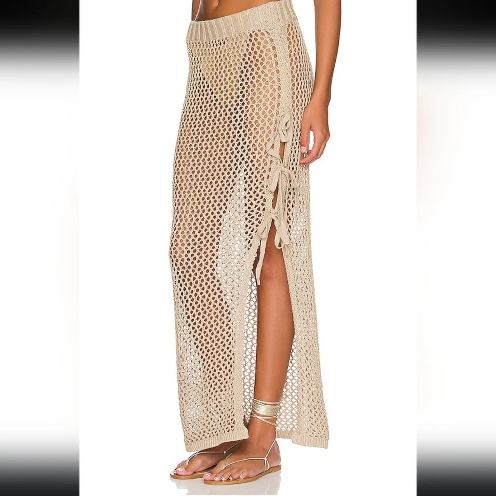 Beach Riot Deborah‎ Tan Skirt - Picture 4 of 9